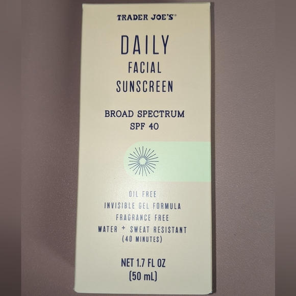 Skincare Trader Joes Daily Facial Sunscreen Poshmark